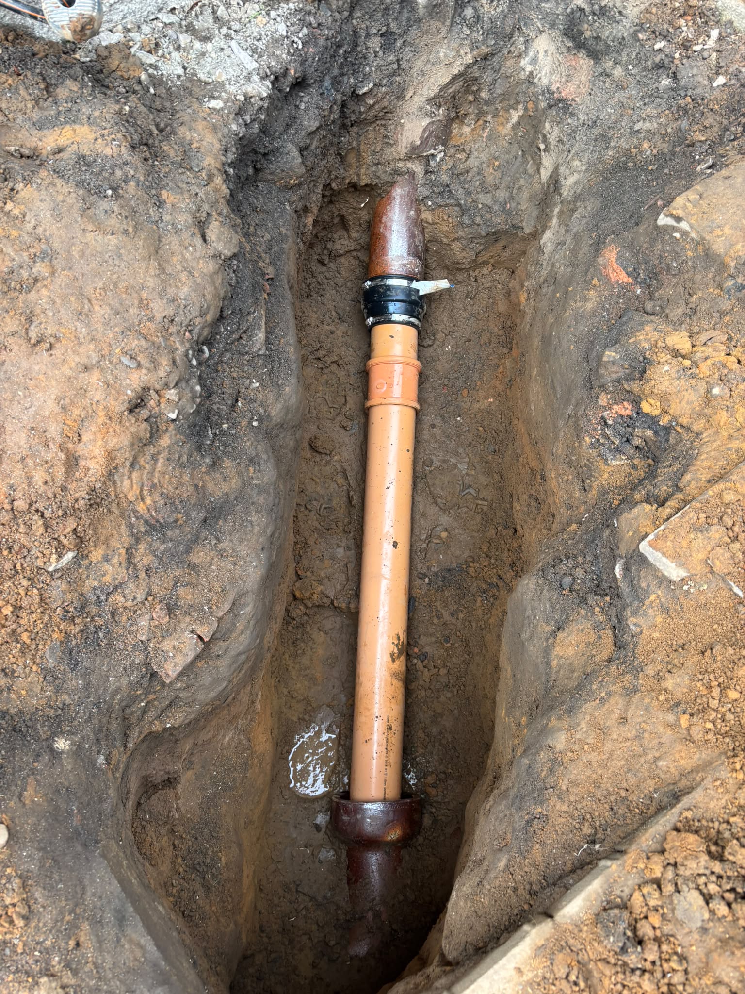 Underground drainage repair completed by Signet Group in Glasgow